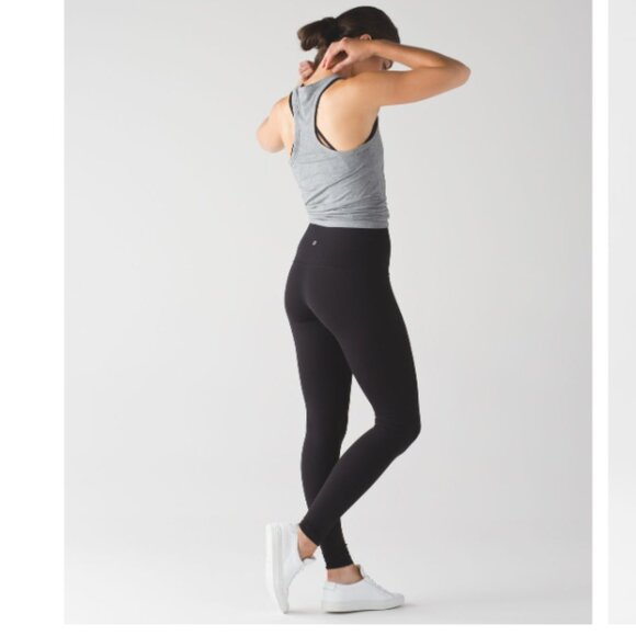 lululemon athletica Pants - Lululemon Wunder Under Pant High Rise 28 inch inseam size 16 Black